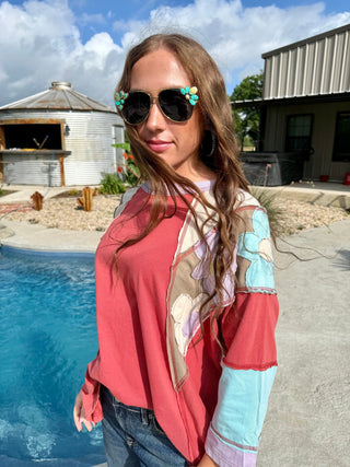 Handcrafted Gold Aviator Turquoise Sunnies Sunglasses – Boho Chic Statement Eyewear - Barbwire n Bougie Boutique