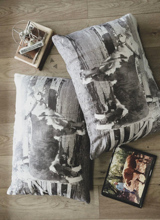 Herefordzzz Western Pillow Sham Set – 2 Piece-Standard - Barbwire n Bougie Boutique