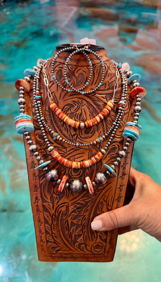 Jaci Collection – Spiny Oyster & Sleeping Beauty Turquoise - Barbwire n Bougie Boutique
