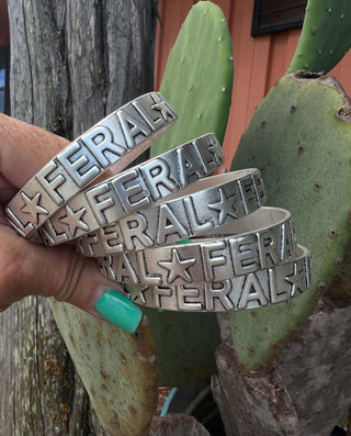 Junkyard Cowgirl Feral Bangle Bracelet - Barbwire n Bougie Boutique