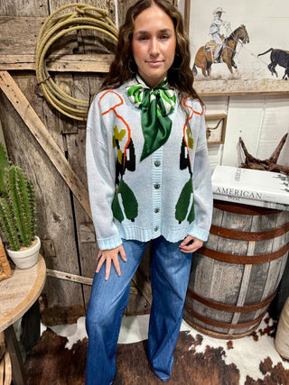 Lasso Legend Cardigan- 2 Fly Co - Barbwire n Bougie Boutique