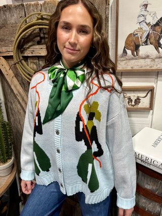 Lasso Legend Cardigan- 2 Fly Co - Barbwire n Bougie Boutique