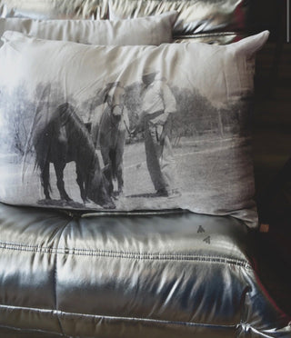 Pick A Pony Western Pillow Sham Set by 2Fly Co-Standard Size - Barbwire n Bougie Boutique
