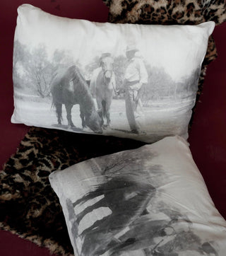 Pick A Pony Western Pillow Sham Set by 2Fly Co-Standard Size - Barbwire n Bougie Boutique