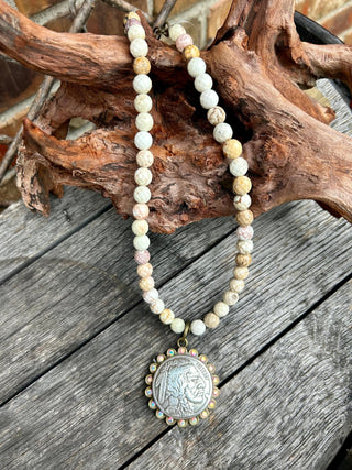 Prairie Chief Buffalo Nickel Necklace - Barbwire n Bougie Boutique