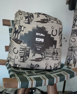 Ranchin’ Dreamzzz Western Sheet Set by 2Fly Co. - Barbwire n Bougie Boutique