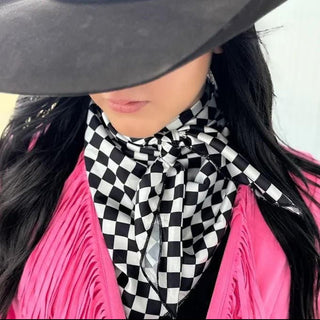 Round The Track Wild Rag - Barbwire n Bougie Boutique