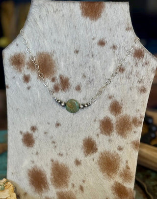 Royston Coin Bar Necklace - Barbwire n Bougie Boutique