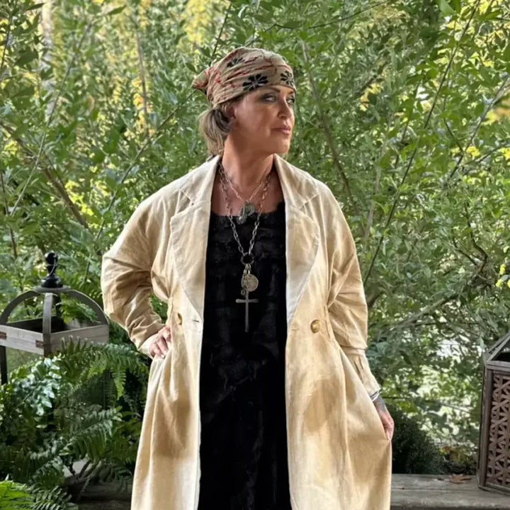 Jaded Gypsy Prairie Winds Linen Duster
