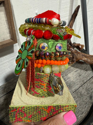 Sandra Ling Garden Party Bracelet Stack | Colorful Boho Western Bracelet Set - Barbwire n Bougie Boutique