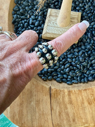 Small Bubble Stretch Ring - Barbwire n Bougie Boutique