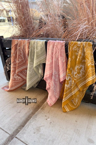 Small Buffalo Bandana Wild Rags - Barbwire n Bougie Boutique