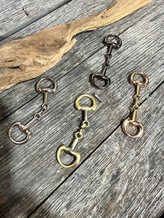 Snaffle Bit Twilly Scarf Slide | Western Scarf Ring for Wild Rags & Twilly Scarves - Barbwire n Bougie Boutique
