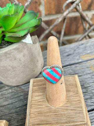 Sterling Silver Kandy Hearts Ring - Barbwire n Bougie Boutique