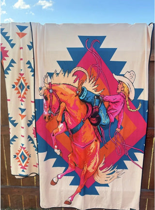 The Desert Diamond Throw Blanket - Barbwire n Bougie Boutique