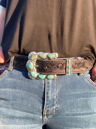 The Silverado Western Belt Buckle Set - Barbwire n Bougie Boutique