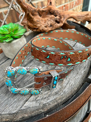 The Silverado Western Belt Buckle Set - Barbwire n Bougie Boutique