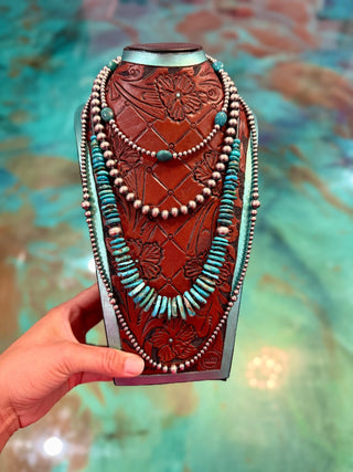Turquoise And Sterling Statement Set- Pick Your Favorite - Barbwire n Bougie Boutique