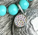 Turquoise/silver