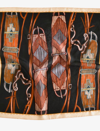Western Saddle Cinch Wild Rag - Barbwire n Bougie Boutique