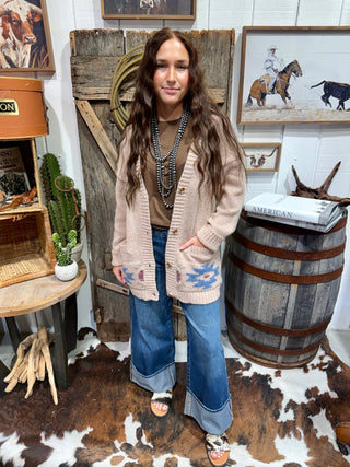 Wild Horse Canyon Western Cardigan - Barbwire n Bougie Boutique