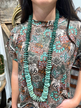 Wild Route Top | Butter Soft Western Rodeo Graphic Tee- Sterling Kreek - Barbwire n Bougie Boutique